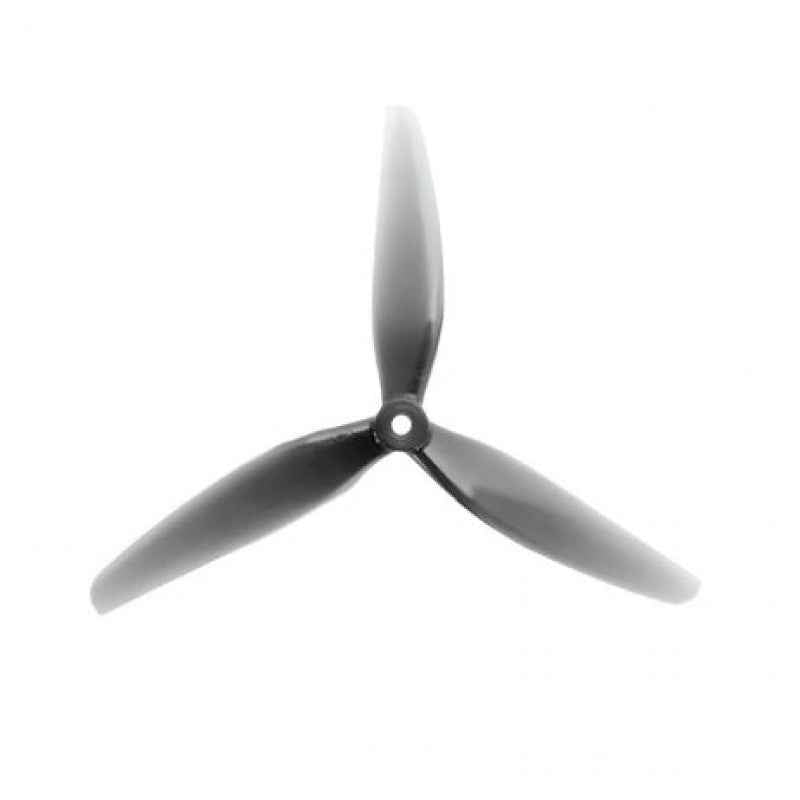 HQProp 7X4X3 Light Grey (2CW+2CCW)-Poly Carbonate Triblade Propeller