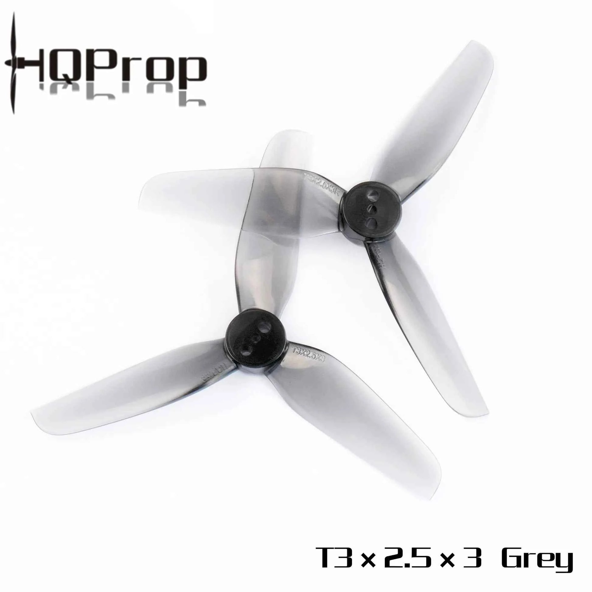HQ T3x2.5x3 Propeller Grey Polycarbonate 3 Inch FPV Props