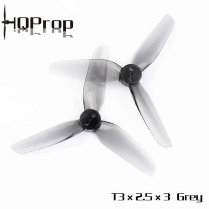 HQ T3x2.5x3 Propeller Grey Polycarbonate 3 Inch FPV Props