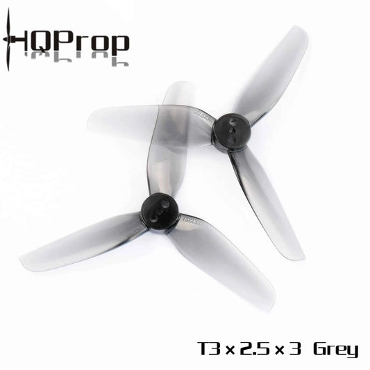 HQ T3x2.5x3 Propeller Grey Polycarbonate 3 Inch FPV Props