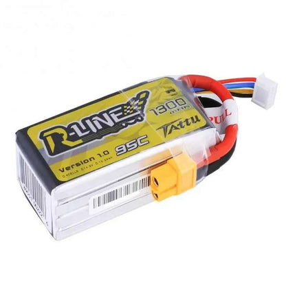 Tattu R-Line 1300mAh 95C 4S LiPo Battery XT60 for FPV Drones