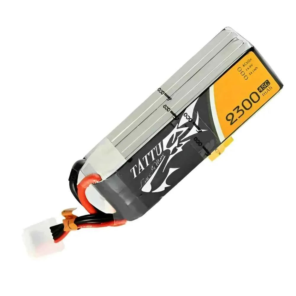 Tattu 2300mAh 4S Battery 14.8V 45C LiPo XT60 for UAV Drones