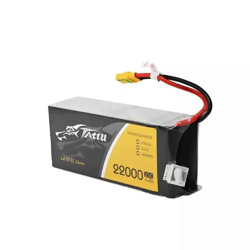Tattu 22000mAh Battery 22.2V 6S 25C LiPo Flycast UAV Drone Pack