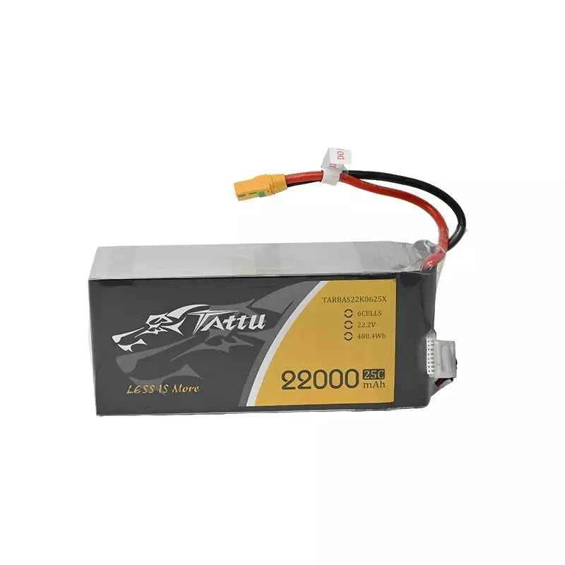 Tattu 22000mAh Battery 22.2V 6S 25C LiPo Flycast UAV Drone Pack